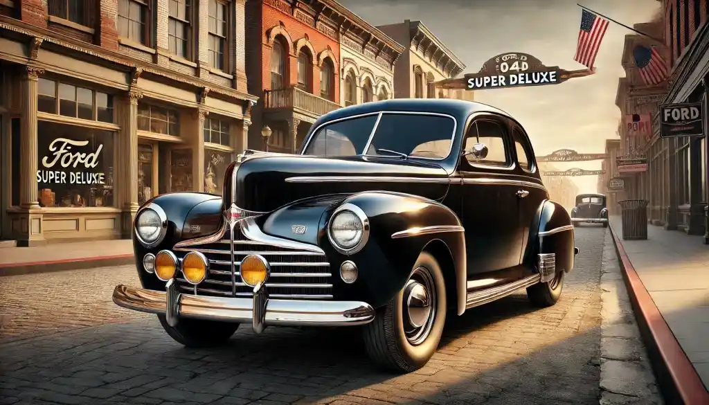 Ford Super DeLuxe: En lyxbil för folkhemmet